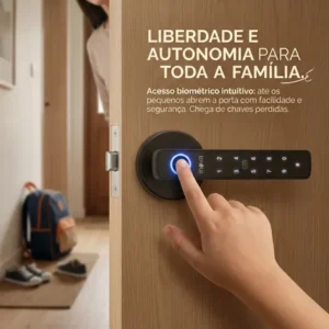 Fechadura Eletronica A Prova D'água Interna E Externa Nova - Imagem 2