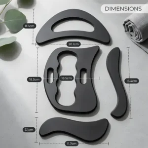 Kit De 4 Ferramentas Para Liberação Miofascial E Massagem - Imagem 5
