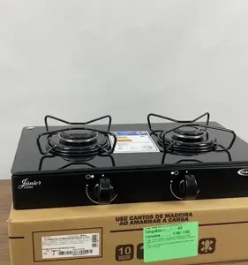 Fogão Cooktop De Mesa Portátil A Gás 2 Bocas Vidro Clarice - Imagem 31