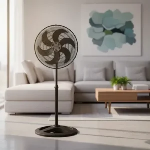 Ventilador de Coluna 40cm Ventisol Turbo 6 Pás Oscilante e Altura ajustável Cor Preto - Imagem 5