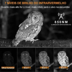 Binóculo Visão Noturna Monocular R19 Infravermelho Integrado - Imagem 8