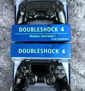 Kit 2 Controle Para Ps4 Sem Fio Redfin Para Ps4 Pc Bluetooth Touchpad Vibração Dupla Joystick Compatível PS4 Videogame TV PC Celular Android Manete Smart TV Headset - Redfin - Imagem 8