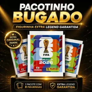 Pacote Bugado Figurinha Legend Garantida Copa Do Mundo 2026 - Imagem 3