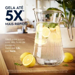 Purificador Electrolux Experience Água Gelada, Fria ou Natural com Compressor Grafite PC01X - Imagem 9