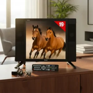 Tv Portátil Bak 19'' LED HD 1440x900 Preto HDMI USB Controle - Imagem 2
