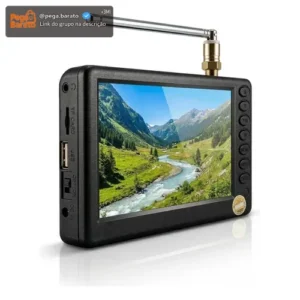Tv Digital Portátil Ciciglow 5 1080p Rádio Fm Usb Recarregá - Imagem 1