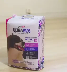 Tapete higiênico para cães ultra pads lavanda 80cm x 60cm Petlike com 30 unidades - Imagem 10