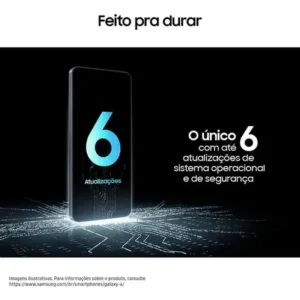 Celular Samsung Galaxy A17 Com Ia, 256gb, 8gb Ram, Câm De 50mp, Tela De 6.7 , Nfc, Ip54 - Azul - Imagem 7