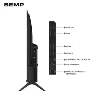 Smart Tv Semp 32 Led Full Hd S42r Roku Tv Wi-fi 32s42r - Imagem 3