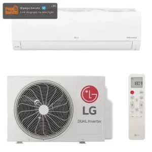 Ar Condicionado Lg Dual Inverter Compact 12000 Btu Frio 220v - Imagem 1