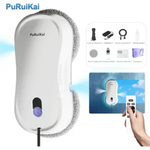 Robô Inteligente Limpa Vidro Puruikai Bivolt | Frete Grátis - Imagem 10