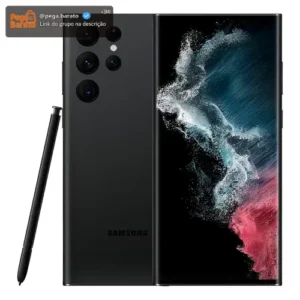 Samsung Galaxy S22 Ultra 5G Dual SIM 256 GB Preto 12 GB RAM - Bom (Recondicionado) - Imagem 1