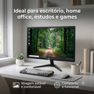 Monitor 19 Pol Led Hd Vxpro Vx190x 60hz 5ms Ips Hdmi Vesa - Imagem 4