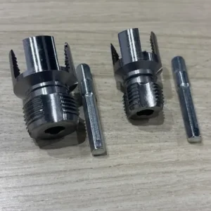 Kit 2 Chaves Rosqueador Tarraxa Cano Tubo PVC 1/2 3/4 Rosca Interna Externa Ferramenta Manual 2 Em 1 - Imagem 11