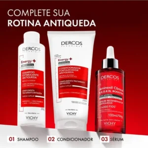 Shampoo Antiqueda Estimulante com Aminexil, Dercos Energy+ Vichy, 200g - Imagem 11
