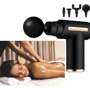 Massageador Muscular Profissional Elétrico Portátil Pistola Aparelho Fisioterapia Redfin vlx - Imagem 3