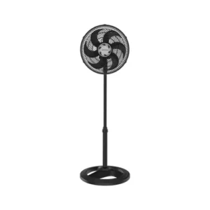 Ventilador Oscilante De Coluna Ventisol 30cm Turbo 6 Pás Preto - Imagem 3