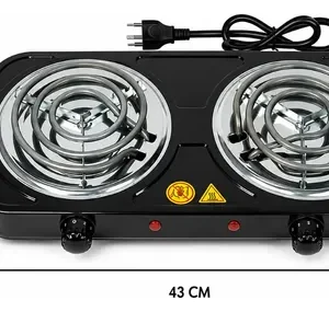 Fogão Cooktop Elétrico 2 Bocas 2500w, Portátil 110v/220v - Imagem 7