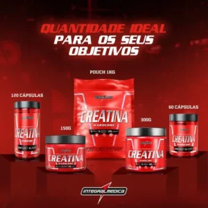 Creatina 100% Pura Pouch 1Kg Integralmédica - Imagem 7