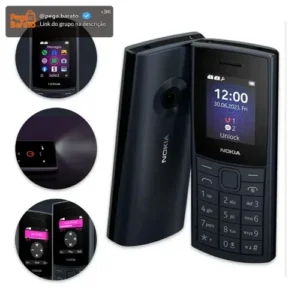 Nokia 110 4g Dual Sim Ideal Para Idosos Ligações E Sms Azul - Imagem 1