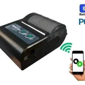 Mini Impressora Térmica Bluetooth Cupom Pedido Ifood Qr Code Cor Preto Knup KP-1025 - Imagem 5