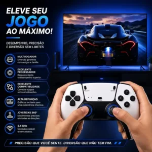 Conversor Video Game 4k Hdmi Adaptador Game Stick 2 Controle - Imagem 8