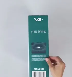 Colchão Inflável Casal VG Plus Verde Com Bomba Interna Modelo JL-205 - Imagem 2