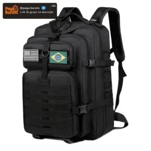 Mochila Tática Impermeável Militar Reforçada Grande 50litros - Imagem 1