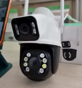 Câmera Dupla Segurança Wifi Ip Externa Lente 6mp App Yoosee - Imagem 2