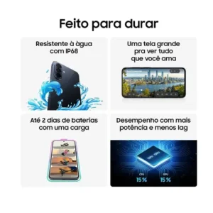 Celular Samsung Galaxy A57 5g 256gb, 8gb Ram, Recursos Ai Lilás - Imagem 7