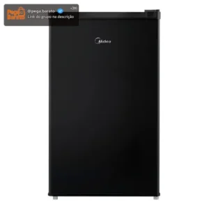 Frigobar 124 Litros Black Edition Inverter Bivolt Midea Preto - Imagem 1