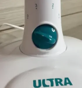 Ventilador De Mesa ou Parede Ultra Mondial 50w V-30-6p-b Material Das Pás Plástico Quantidade De Pás 6 Cor Preto - Imagem 2