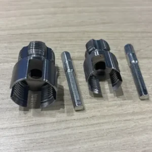 Kit 2 Chaves Rosqueador Tarraxa Cano Tubo PVC 1/2 3/4 Rosca Interna Externa Ferramenta Manual 2 Em 1 - Imagem 12