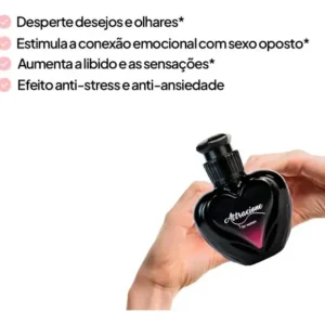 Perfume Attracione Feminino By Attracione Woman Mulher Sensual - Imagem 3