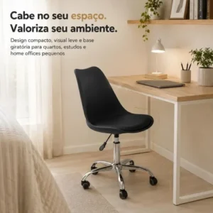 Cadeira Eiffel Office Base Giratória - Imagem 11