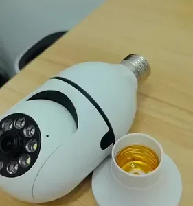 Câmera De Segurança Lâmpada Interna Externa 2mp Wi-fi 360° - Imagem 2