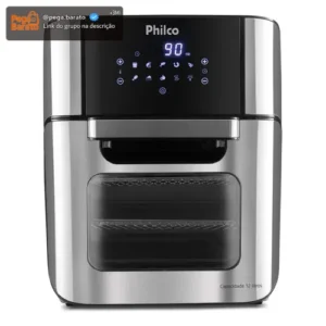 Air Fryer Oven Philco 12L 4 em 1 1800W PFR2200P - Imagem 1