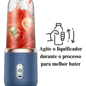 Mini Liquidificador 400ml Mixer Elêtrico Batedor Sheikeira - Imagem 5