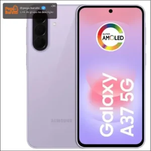 Celular Samsung Galaxy A37 5g 128gb, 6gb Ram, Câmera 50mp Lavanda - Imagem 1