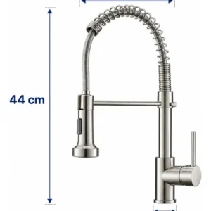 Kit Cuba Pia Torneira Gourmet Aço Inox 304 Escovada Bancada - Imagem 4
