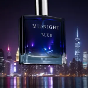 Perfume Masculino Midnight Blue 100ml Alta Fixação Sedutor - Imagem 7