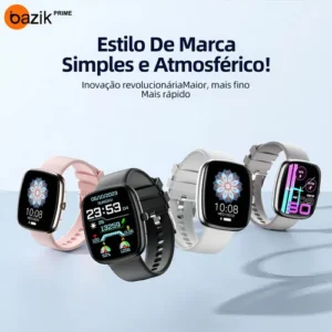 Relógio inteligente smartwatch ultra Bazik Prime S35 Ultra Max masculino e feminino cor preto para android ios 123 modos esporte ip67 47mm - Imagem 5