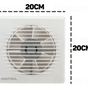 Exaustor Para Banheiro Ventilador Ventisol 150mm - Imagem 5