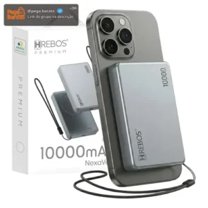 Power Bank Magnético 10000mah Para Magsafe Iphone 15 16 17 - Imagem 1