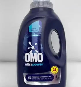 Omo Lava Roupas Líquido com tecnologia de remoção de manchas Ultra Power 1,8 L - Imagem 2