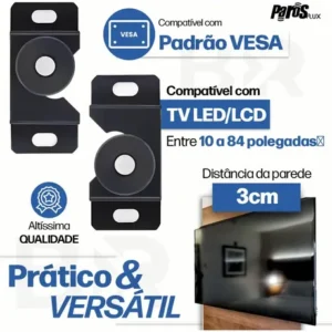 Suporte TV Fixo Universal 10" a 100" Polegadas Forte Para Todas as Marcas - Imagem 5