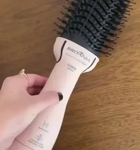 Escova Secadora alisadora e modeladora Britânia BEC07R 4 Em 1 1300W Rosa - Imagem 13