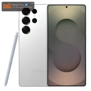 Samsung Galaxy S25 Ultra (global) 5g Dual Sim 512 GB titânio branco prata 12 GB de RAM (Novo com caixa aberta) - Imagem 1