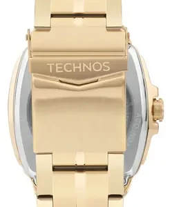 Relógio Technos Automático Masculino Dourado G3265ai1p Dourado Preto - Imagem 5