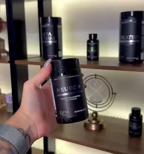 Kit 2 Neuro+ 60 Capsulas Nootropico Energético Foco Cafeina Taurina Magnesio Triptofano Taurina B12 L-Tirosina B3 B9 Memoria Energia Triptofano Vitaminas D Coenzima Q10 Ellym Nutrition - Imagem 2